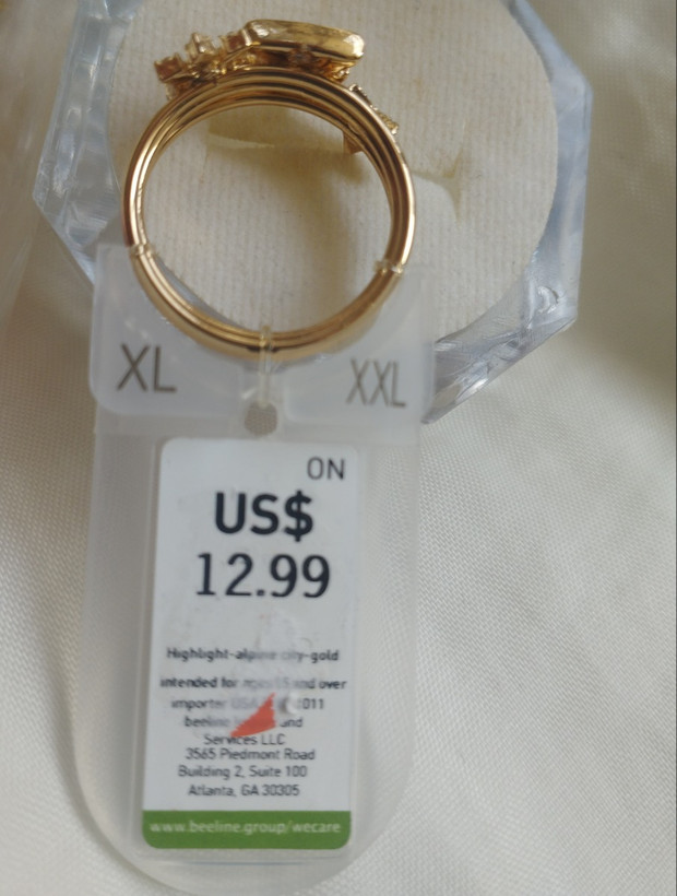 ست ۳ عددی انگشتر زنانه آمریکایی طرح کاج، ستاره و دانه برف (سایز XL و XXL) سایز XL و XXL - مزون یونا