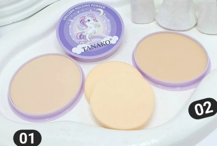 پنکک آرایشی برند تانکو (Tanko) مدل یونیکورن | با بستهبندی فانتزی و جذاب | ماتکننده و باکیفیت - مزون یونا