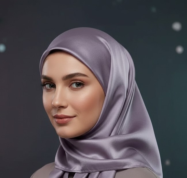 روسری و دستمال ساتن؛ اکسسوری زنانه برای مو و گردن - مزون یونا