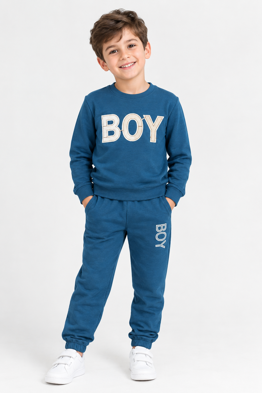 بلوز شلوار پسرانه طرح BOY - مزون یونا