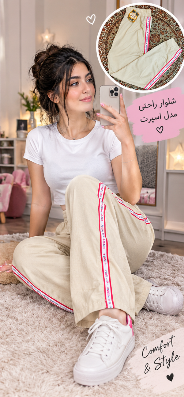 شلوار راحتی اسپرت - مزون یونا
