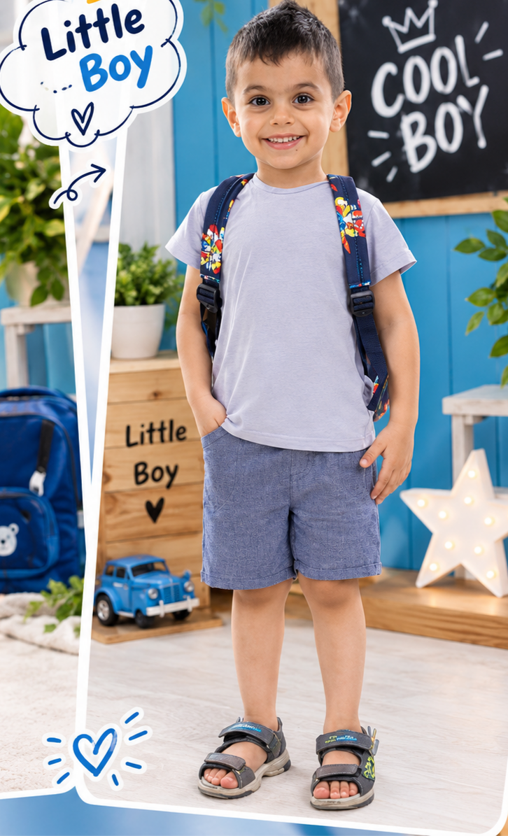 شلوارک پسرانه zara kids - مزون یونا