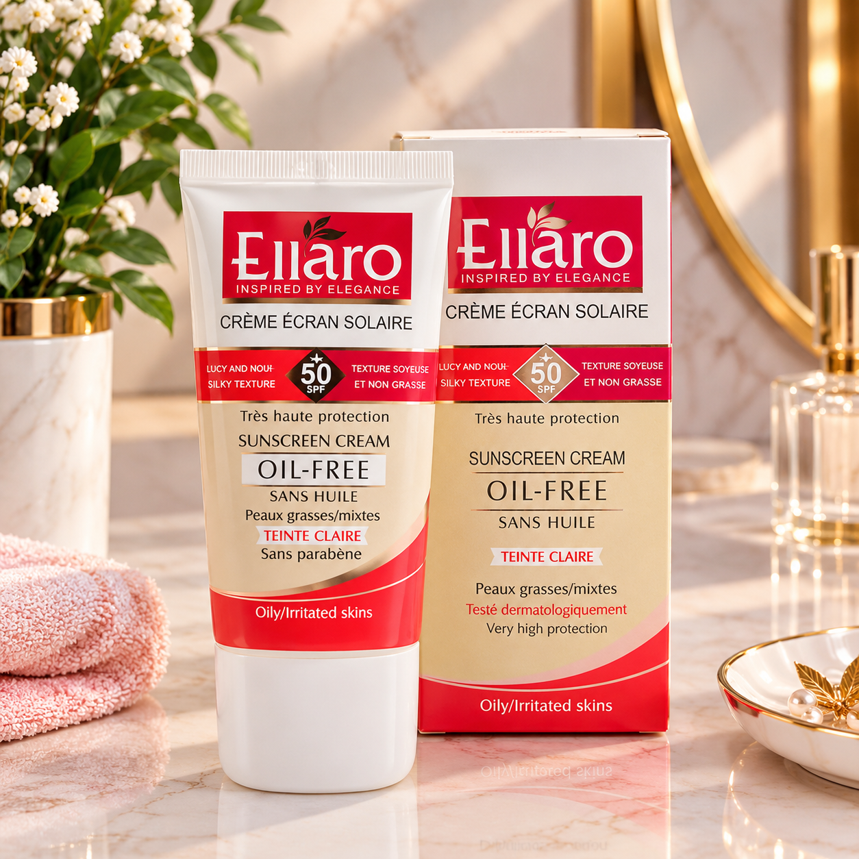 ضد آفتاب الارو بژ روشن +spf50 - مزون یونا