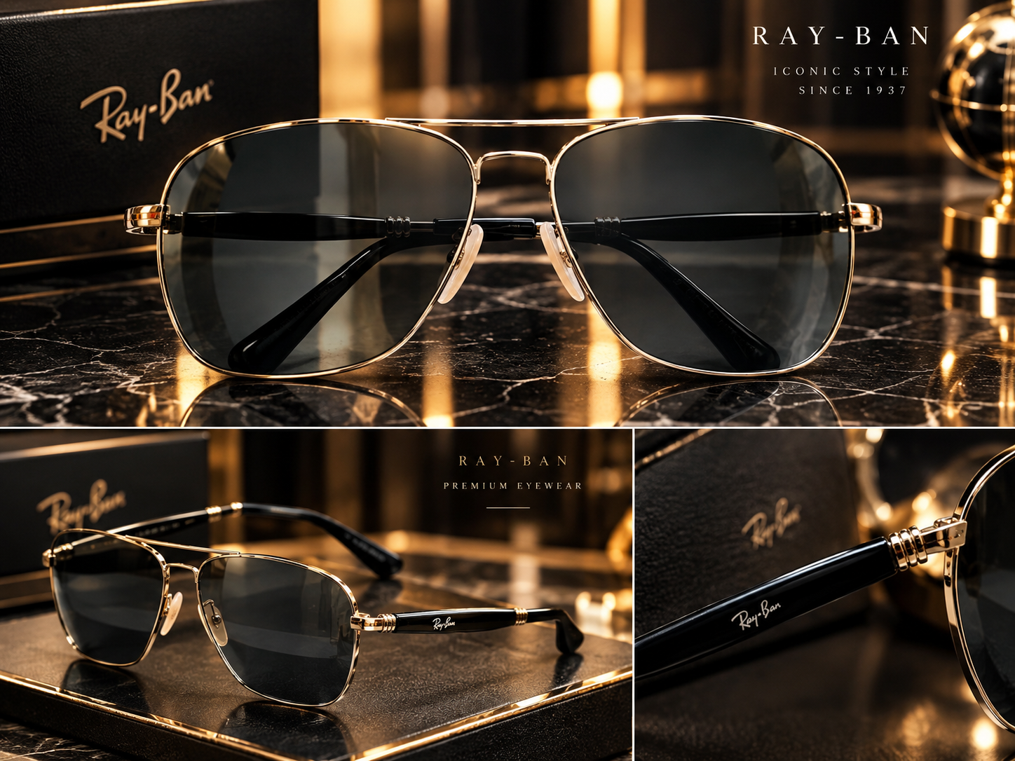 عینک آفتابی مردانه Ray Ban - مزون یونا